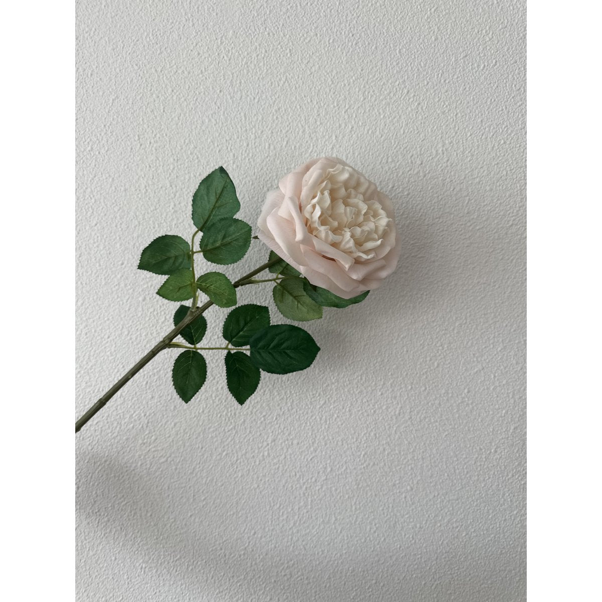 Kunstbloemen rozen 65 cm lichtroze set van 2