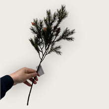 Zijden kersttak 49 cm