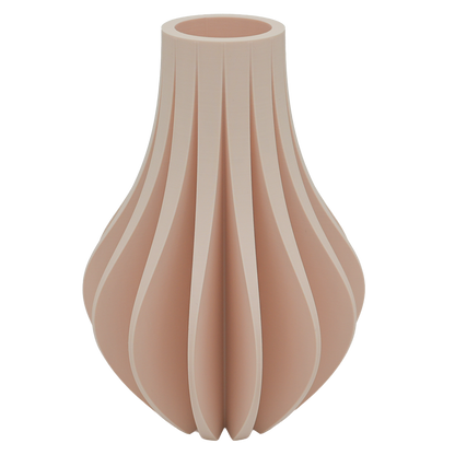 Aventa 3D vaas - 3D geprinte vaas - Duurzaam PLA - Geschikt voor kunstbloemen