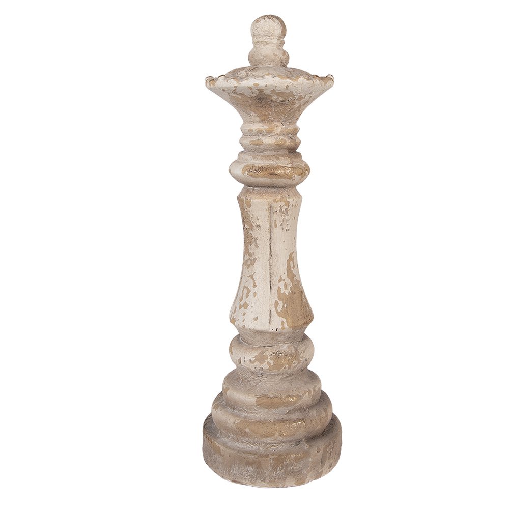 Decoratie Ornament Ø 13x40 cm Beige Keramiek