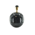 Disco Ball Glass Table Lamp Black 20x20x20 cm Atmospheric Light