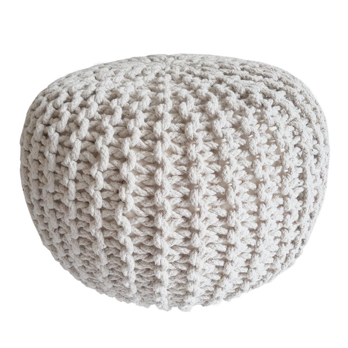 Brei Ontlasting Pouf Diameter 45 Cm Hoogte 30 Cm Vloer Kussen