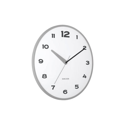 Wandklok Brisk Dome koepel 30 cm