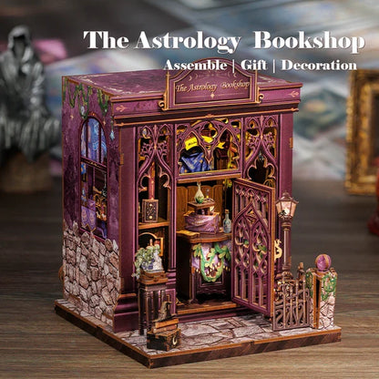 Cutebee, 3D DIY Huisje, The Astrology Bookshop, CWGC202,15,5x16x18cm