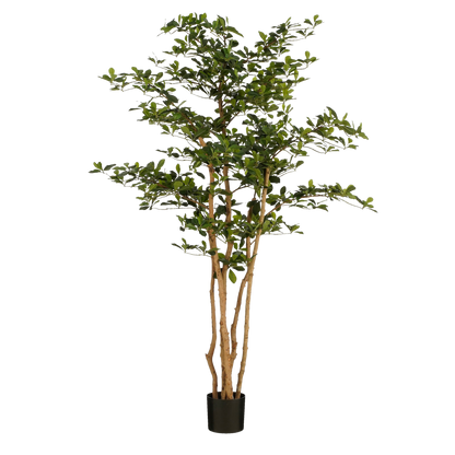Kunstplant Olijfboom 183x130 cm groen