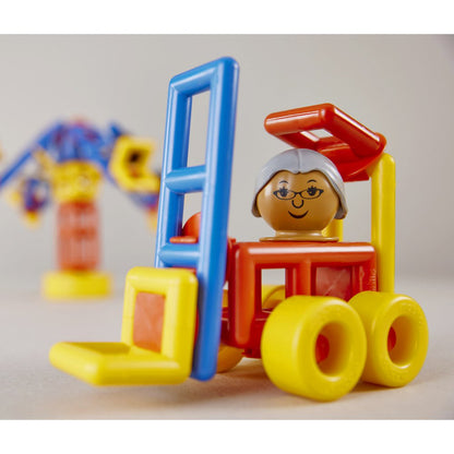 Plasticant Mobilo 128 figures - 6 parts, brown