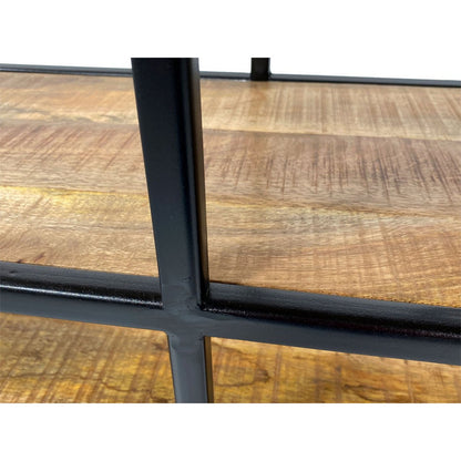 Staande Plank Scheidingswand Boekenplank Liverpool Zwart