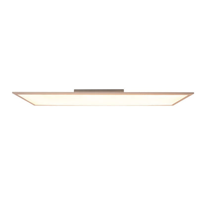 Led Paneel Plafondlamp Nico Wit Met Vaste Led En Functies