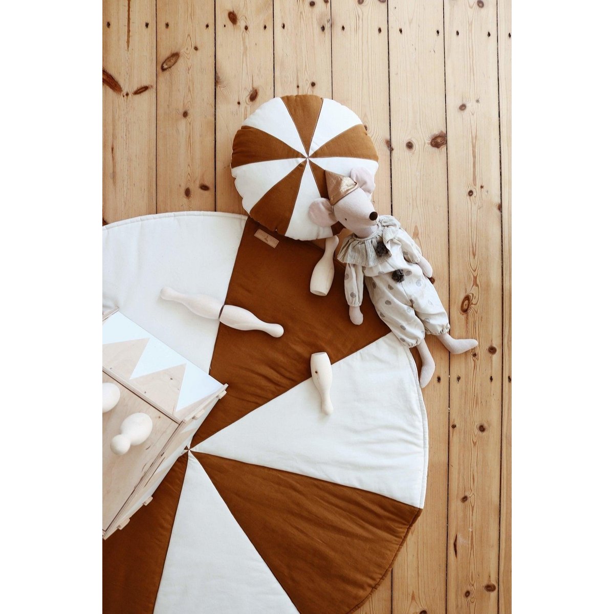 Patchworkkussen Caramel Candy Moi Mili