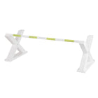 Cavaletti hindernis 83x33.5x27.5 cm groen wit