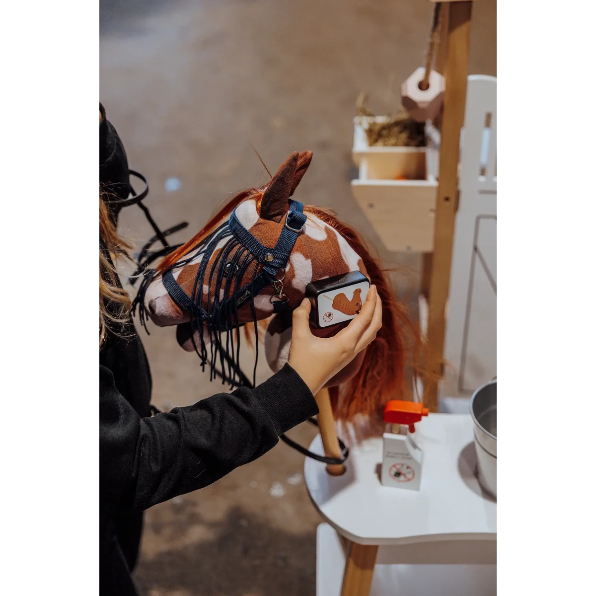 Hobby horse insectenset met spray en kap