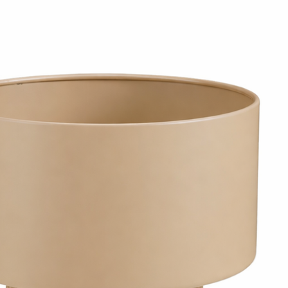 Bloempot Lux 33x31,5 cm lichtbruin ijzer