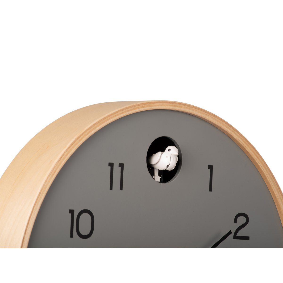 Wandklok Karlsson Natural Cuckoo hout
