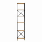 Smalle staande plank 210 cm metaal 6 planken