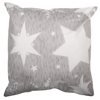 Kussenhoes 45x45 cm Grijs Polyester