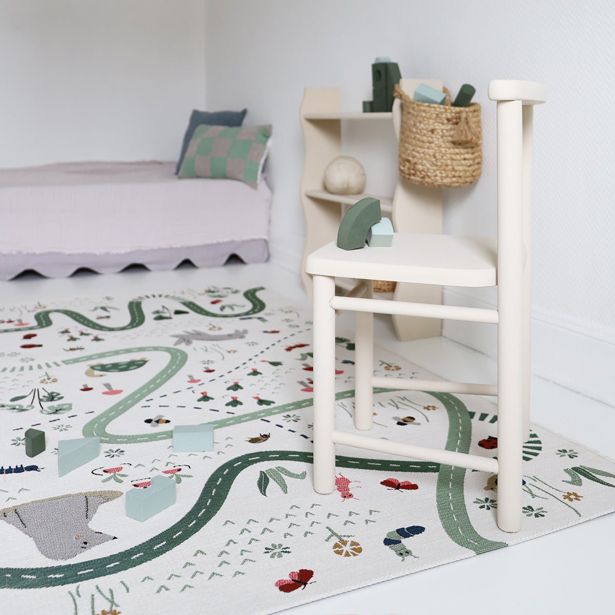 Kinderspeelkleed 123x180 cm binnen en buiten