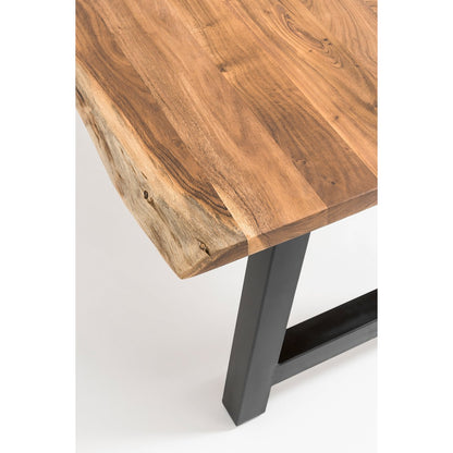Acacia eettafel 140x80 cm