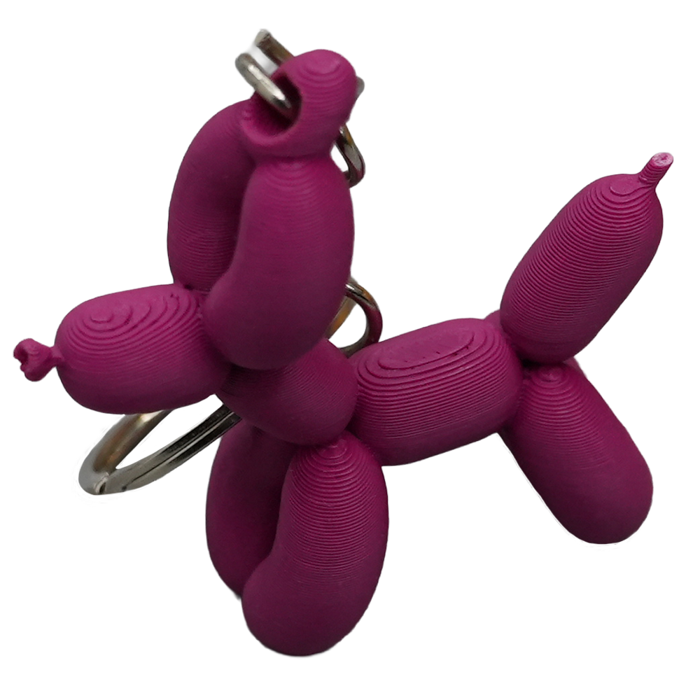 Sleutelhanger ballon hond PLA