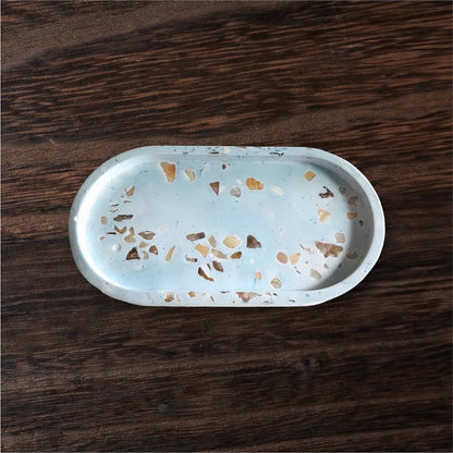 Snuisterijbakje ovaal 17,8x9,5x1,6 cm jesmoniet zeeschelp