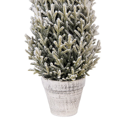 Kunstplant 27x70 cm groen kunststof
