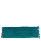 Kussenhoes aqua katoen 35x100 cm boho