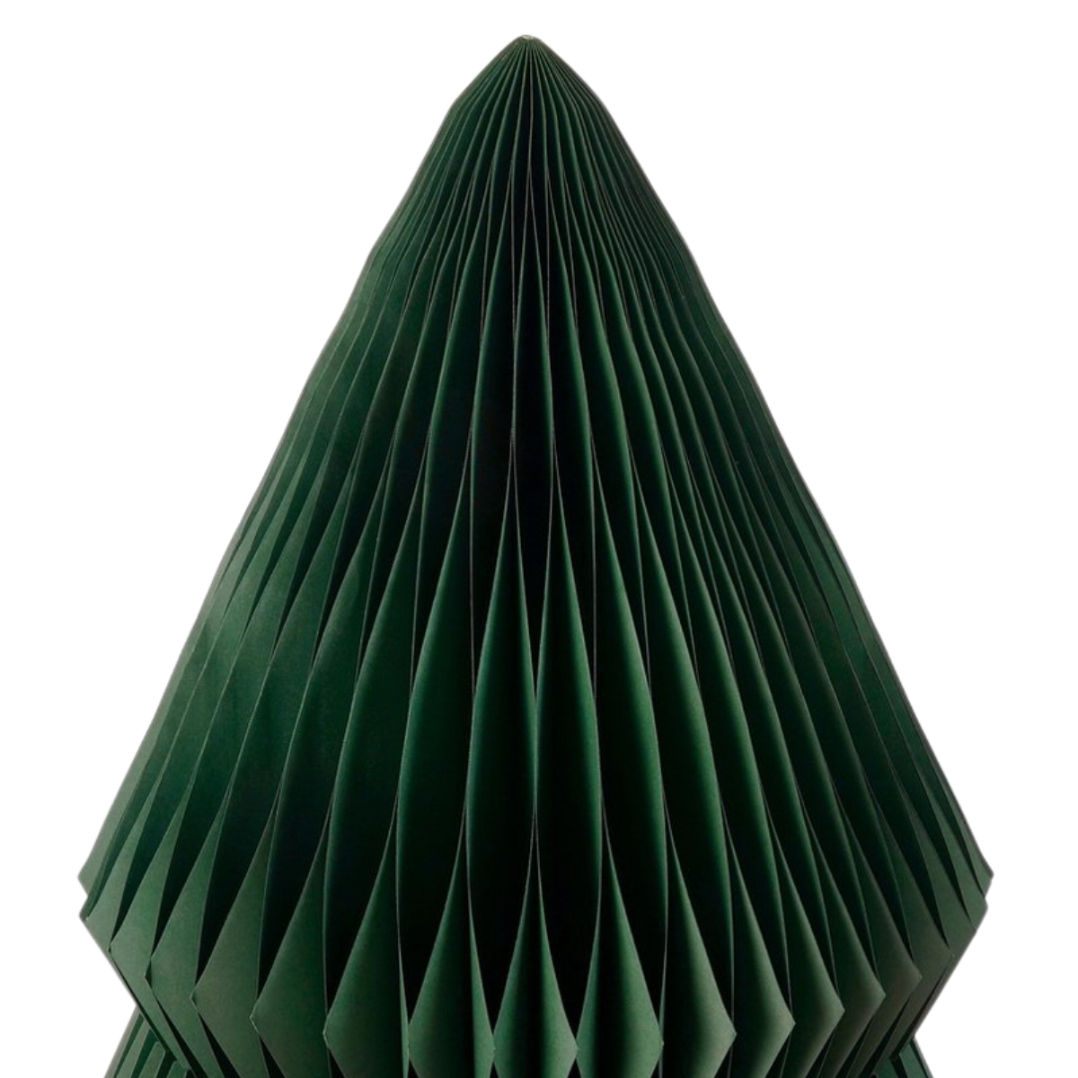 Decoratieve kerstboom papier 120x212 cm groen