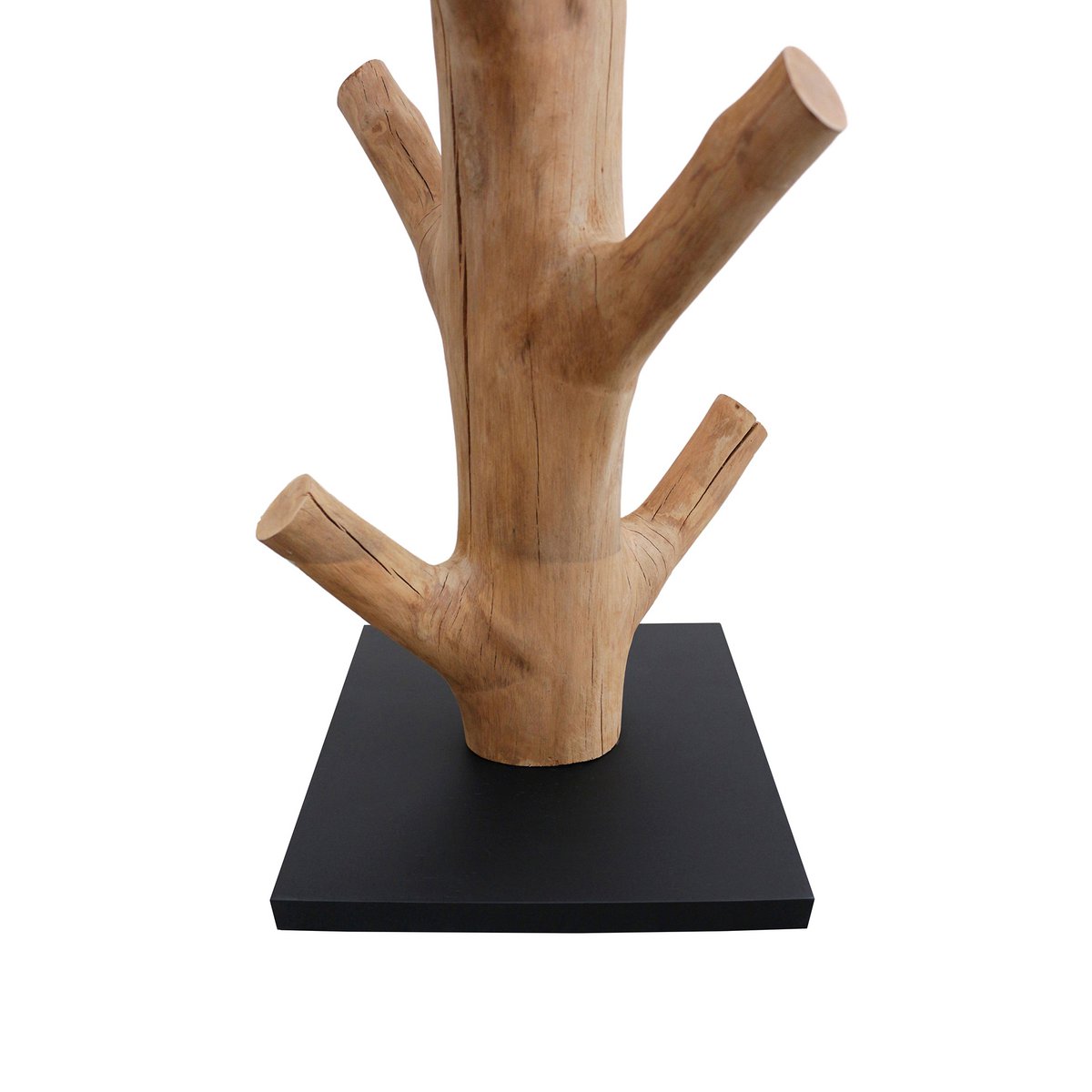 Vloerlamp drijfhout naturel wit 175 cm