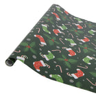 Wrapping Paper 3 Rolls 50x75 cm Green Paper