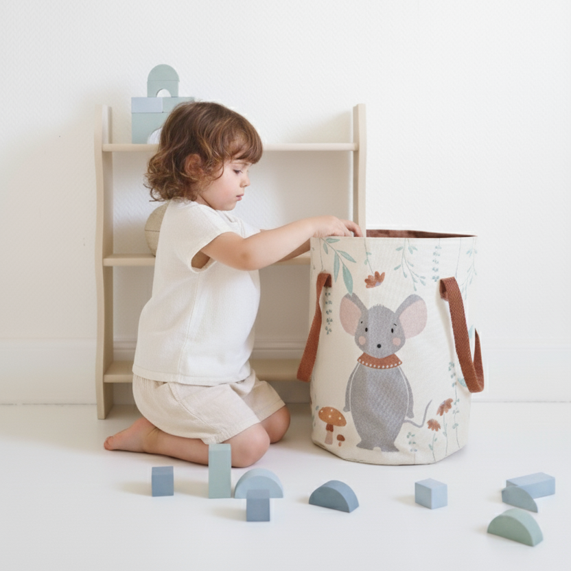 Storage basket for children's room POLY