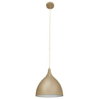 Pendant Lamp Pinhead Diameter 28 Cm Brown Metal E27