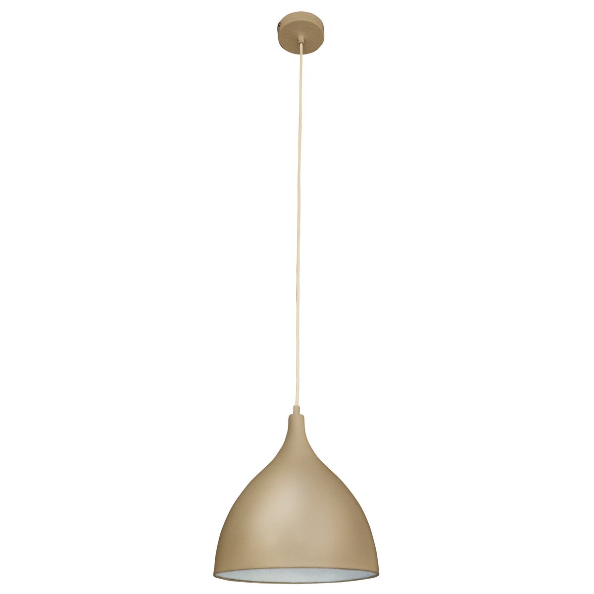 Hanglamp Pinhead Ø 28 cm bruin metaal E27