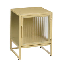 Clifton Storage Cabinet with Doors Metal Beige L38xW35xH50 cm