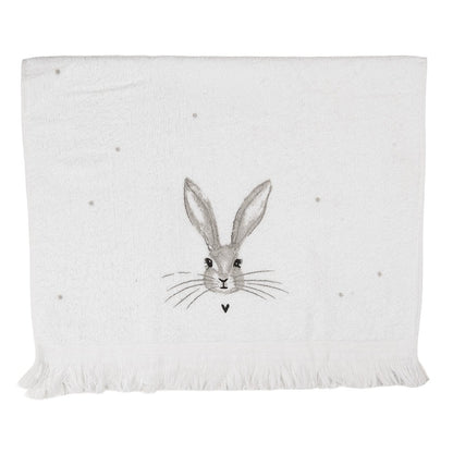 Guest towel 40x66 cm White Cotton Rabbit