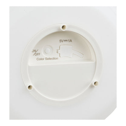 Derry LED lamp, rechargeable, white, ø21 cm