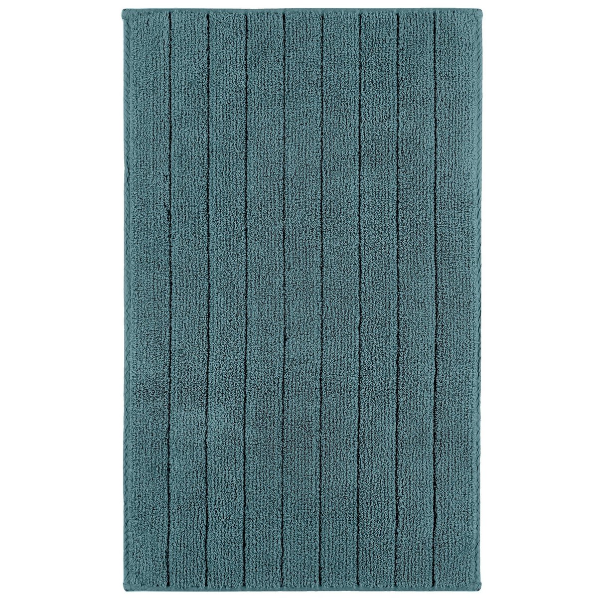 Badmat 50x80 cm katoen blauw
