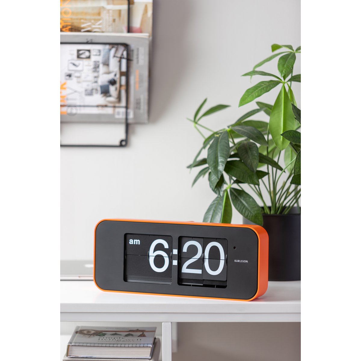 Wall Clock Broad Flip