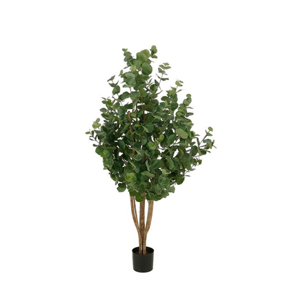 Kunstplant eucalyptusboom 140 cm groen