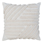 Kussen 45x45 cm wit polyester katoen