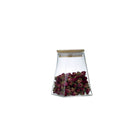 Pot 740ml glas met houten deksel