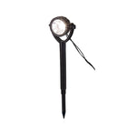 Solar / EarthSpout 6 Set "nomi" approx. 475 cm long, made of black plastic, warm white
