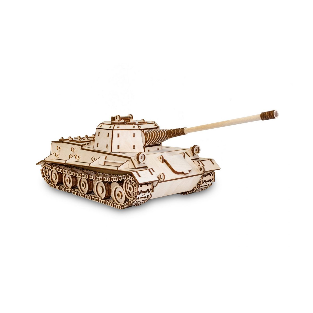 Eco Wood Art 3D Mechanische Puzzel Tank Lowe 62 X 22 X 18cm