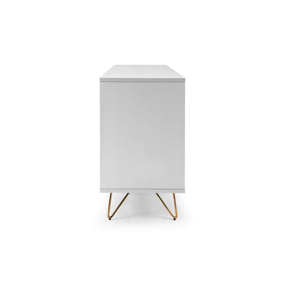 Wide chest of drawers with 6 drawers