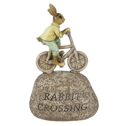 Figure Rabbit 20 cm Grey Plastic Home Accessories