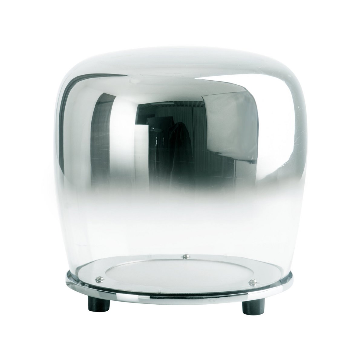 LED Table Lamp Smoky By Näve Leuchten Diameter 18 Cm