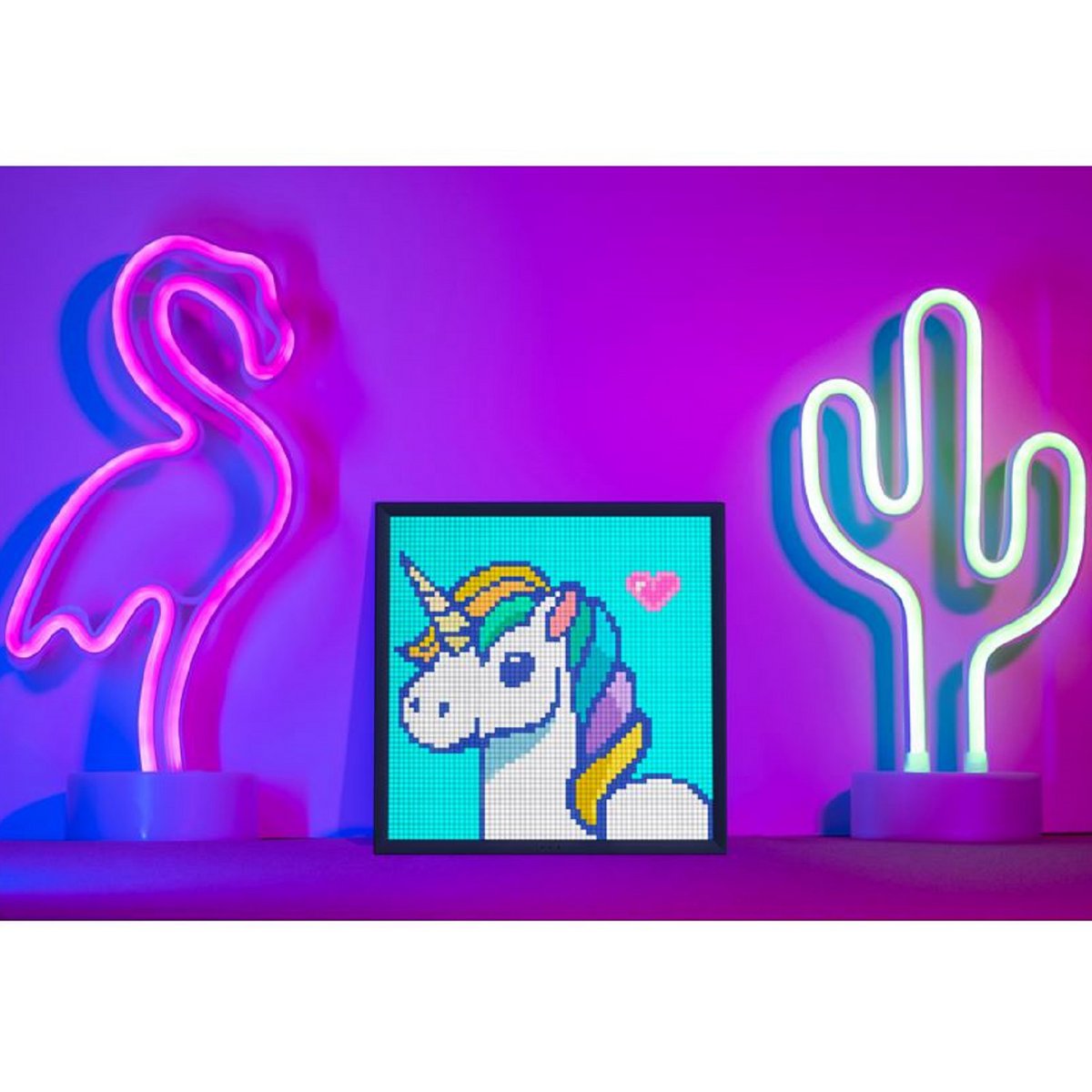 Divoom Pixoo-64 - Digital Photo Frame with WiFi Pixel Cloud and APP Control