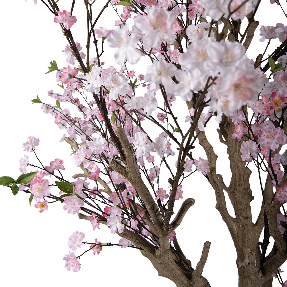 Kunst Kersenbloesem boom 190x190x300 cm roze
