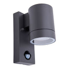 Buitenlamp Romb antraciet aluminium met bewegingsdetector