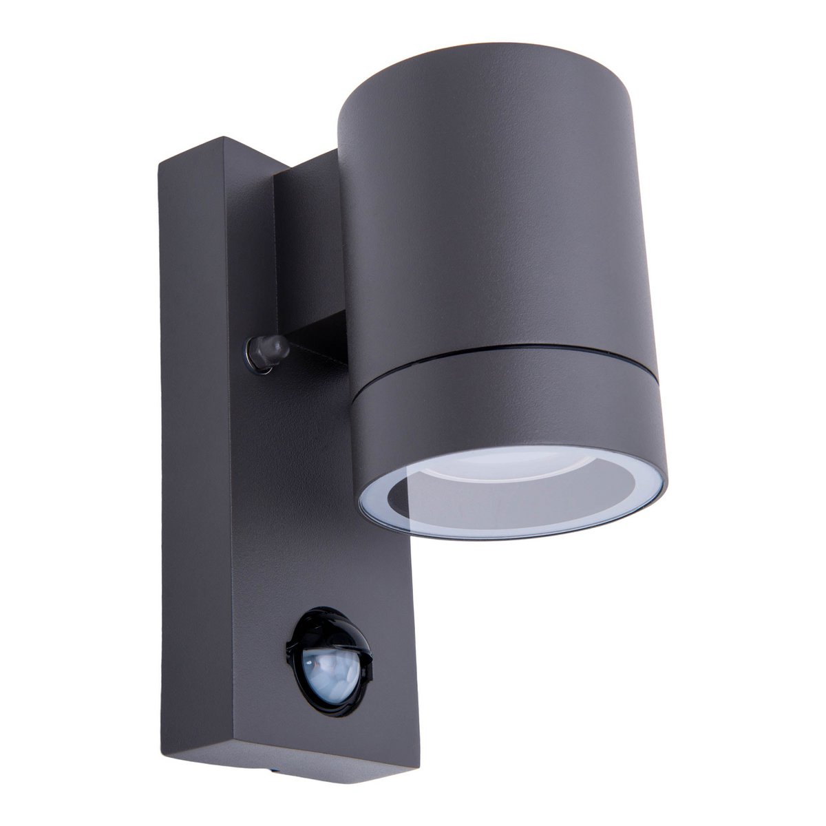 Buitenlamp Romb antraciet aluminium met bewegingsdetector