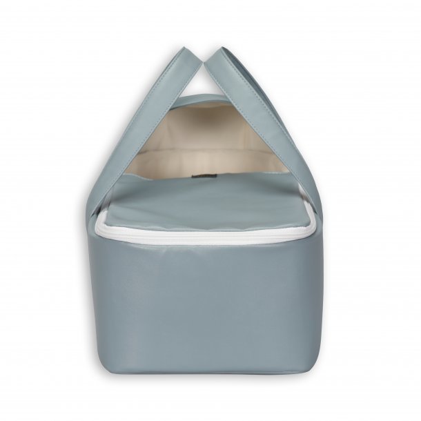 Reiswieg pop 42x23x15 cm vintage blauw