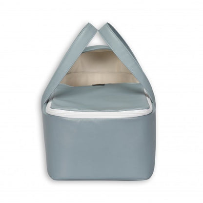 Reiswieg pop 42x23x15 cm vintage blauw